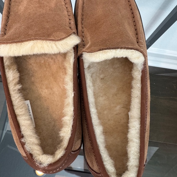 JOHNSTON & MURPHY Men’s McGuffey Shearling Slip on Shoe/Slippers. Size 10 NWOB - Picture 9 of 14